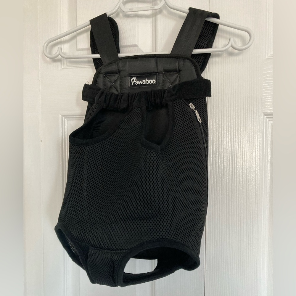 Pawaboo Black Mesh Front Pet Carrier Backpack